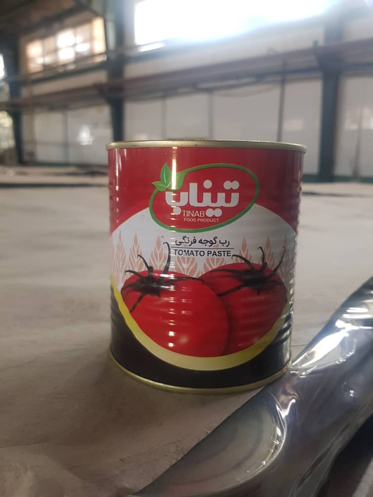  800 g miktarında Tinab domates salçası