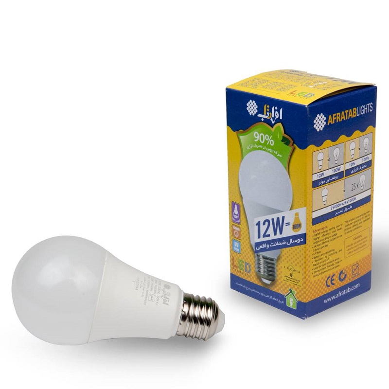  12 watt Afratab LED lamba