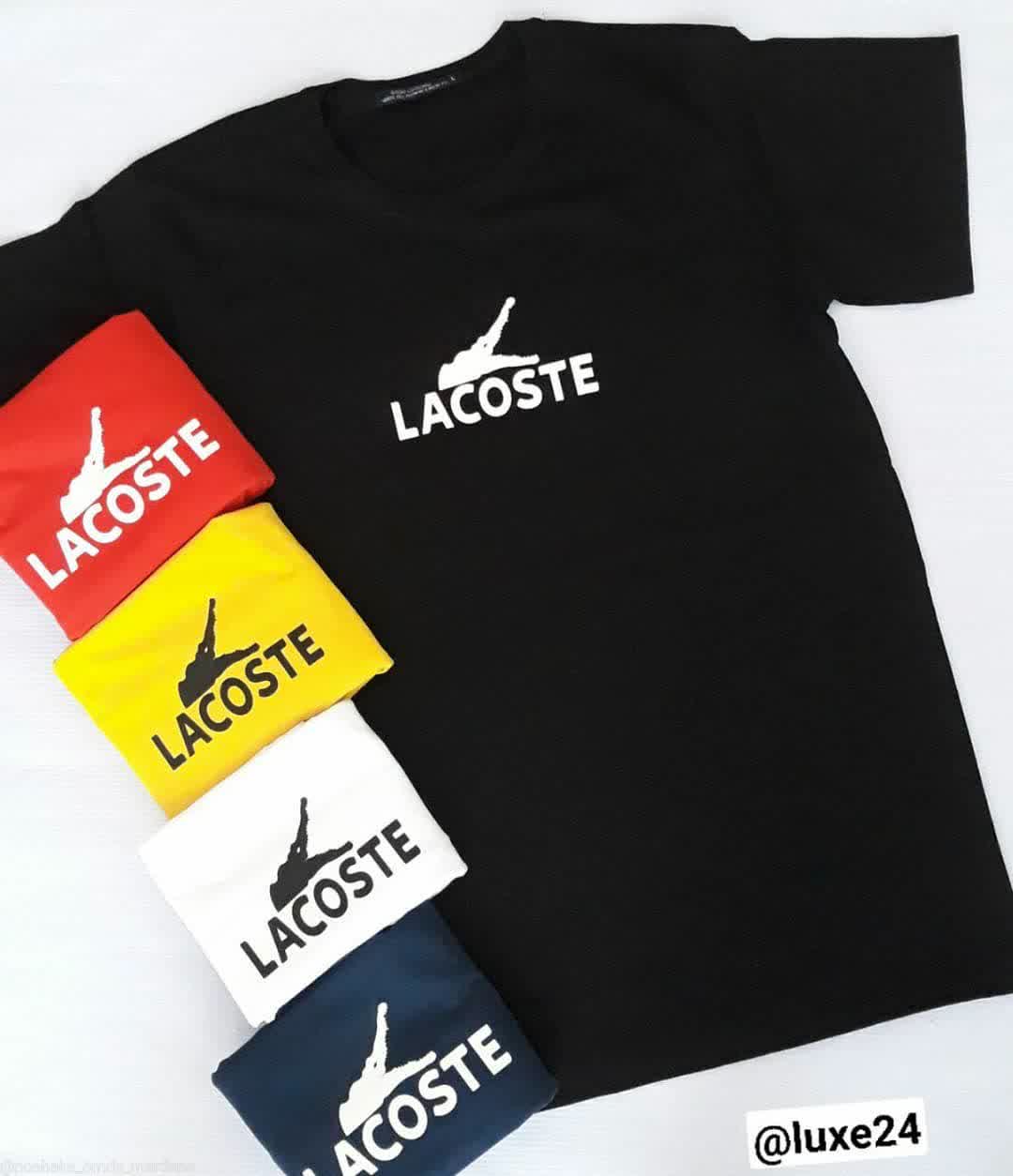 Erkek kısa kollu tişört lacoste tasarımı